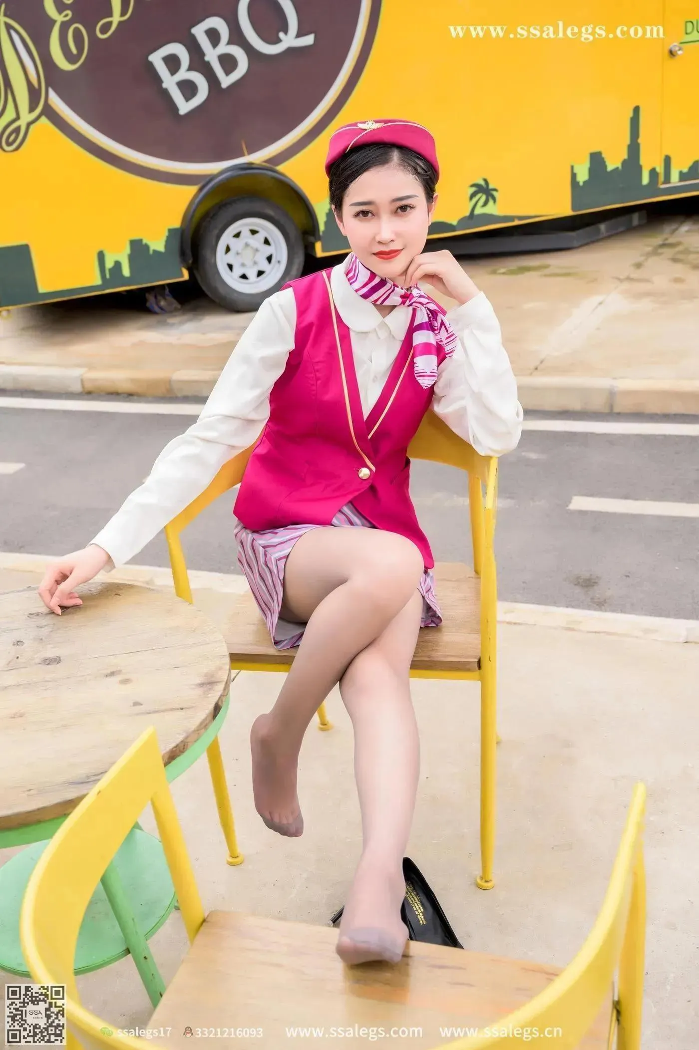 [SSA丝社]超清写真 NO.436 漫漫她的空姐梦(下) [69P]插图5